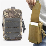 Tactical Waist Bag Outdoor Tool Pack Cell Phone Case Compact Bag