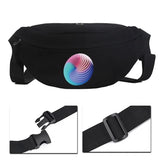 Unisex Waist Bag Outdoor Sports Multifunctional Storage Gym Bag Shoulder Bag