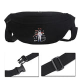 Waist Bag Astronaut Pattern Multifunctional Shoulder Bag Cycling Wallet