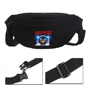 Waist Bag Astronaut Pattern Multifunctional Shoulder Bag Cycling Wallet