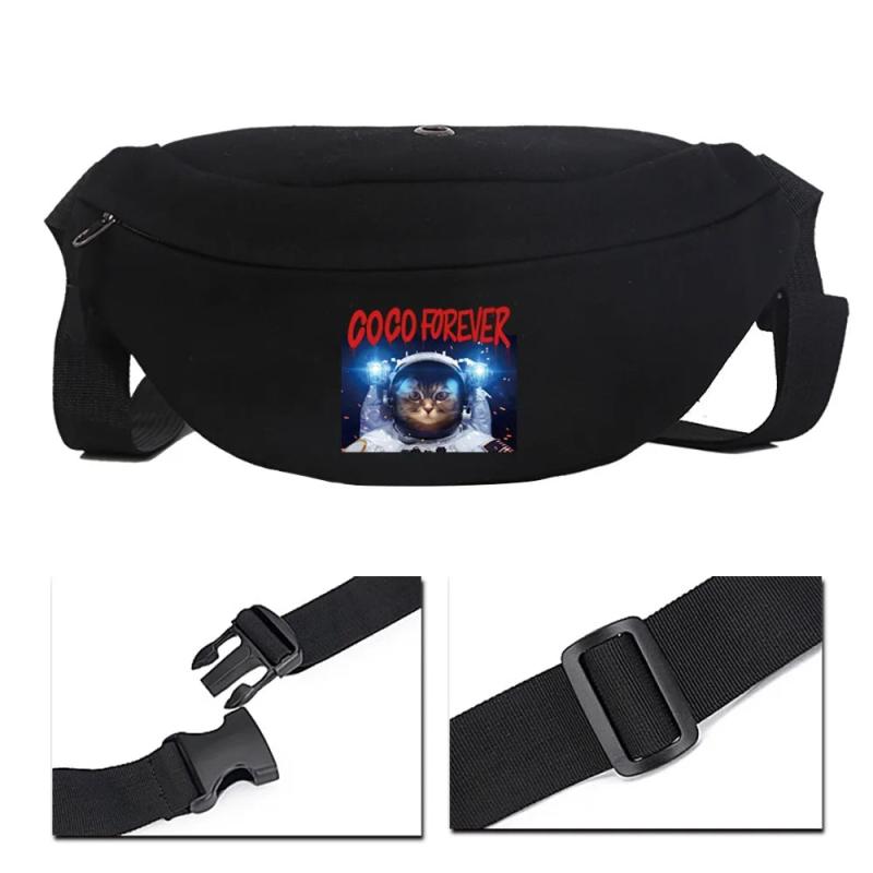 Waist Bag Astronaut Pattern Multifunctional Shoulder Bag Cycling Wallet