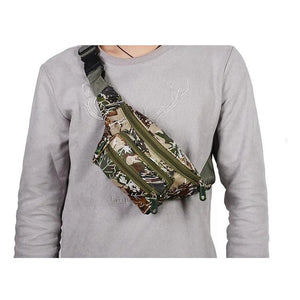 Camouflage Men Shoulder Bag Waterproof Military Belt Cross Bag Waist Bag