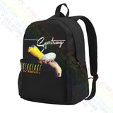 Supertramp Breakfast In America Rock Large Capacity Backpack School Art Print