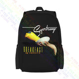 Supertramp Breakfast In America Rock Large Capacity Backpack School Art Print