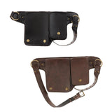 Medieval Style PU Leather Waist Belt Pouch Fannypack