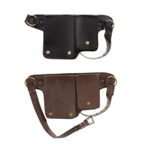Medieval Style PU Leather Waist Belt Pouch Fannypack