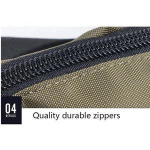 Crossten Men Waist Bag Fanny Pack Lightweight Oxford Small Hip Chest