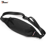 Crossten Men Waist Bag Fanny Pack Lightweight Oxford Small Hip Chest