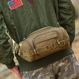 Camouflage Men's Shoulder Small Print Messenger Bag