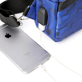 Men's Anti-theft Messenger Bag Waterproof Shoulder Bag