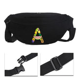 Fruit Printed Crossbody Bag Multifunctional Chest Waist Bag