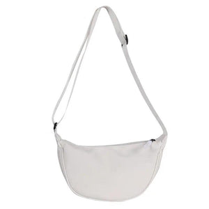 Casual Nylon Dumpling Bag Women Shoulder Bag Oxford Cloth Chest Bag