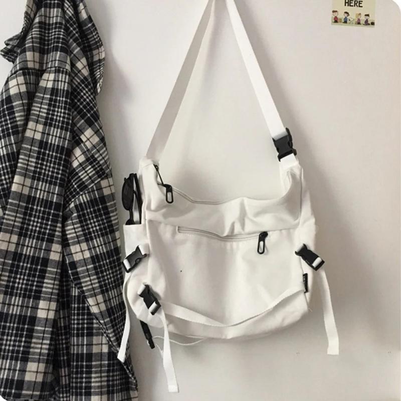 Canvas Postman Bag Crossbody Flap Shoulder Bag