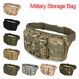 Outdoor Tactical Men Waist Pack Hiking Waist Bag Army Military Sports Bags