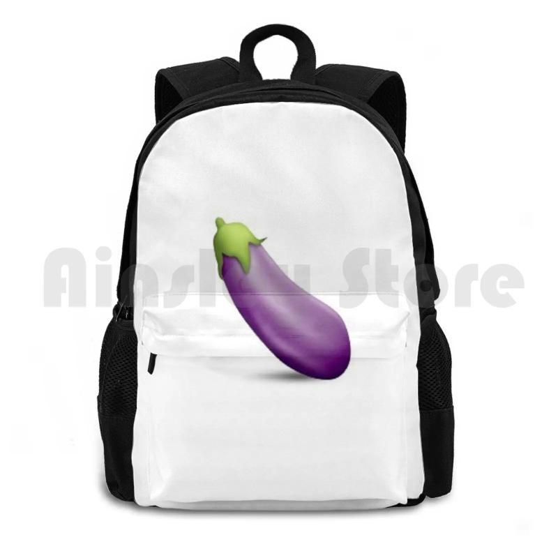 Eggplant Outdoor Hiking Backpack Sports Bag