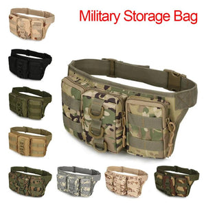 Tactical Men Waist Pack Hiking Waist Bag Army Fan Tactical Package