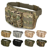 Tactical Men Waist Pack Hiking Waist Bag Army Fan Tactical Package