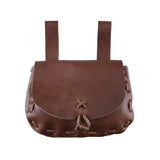 Medieval Punk Retro Waist Bag Renaissance PU Leather Travel Wallet