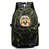 Anime Spirited Away Backpack Casual Teenger Packsack Unisex Student