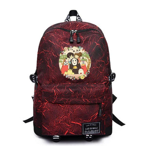Anime Spirited Away Backpack Casual Teenger Packsack Unisex Student