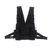 Tactical Shoulder Bags Chest Rig Hip Hop Streetwear Waist Packs Waistcoat