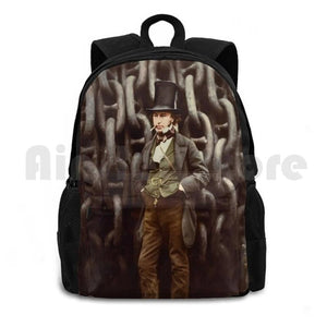 Vintage Brunel 1857 Outdoor Hiking Backpack Waterproof Camping Travel