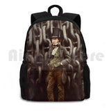 Vintage Brunel 1857 Outdoor Hiking Backpack Waterproof Camping Travel