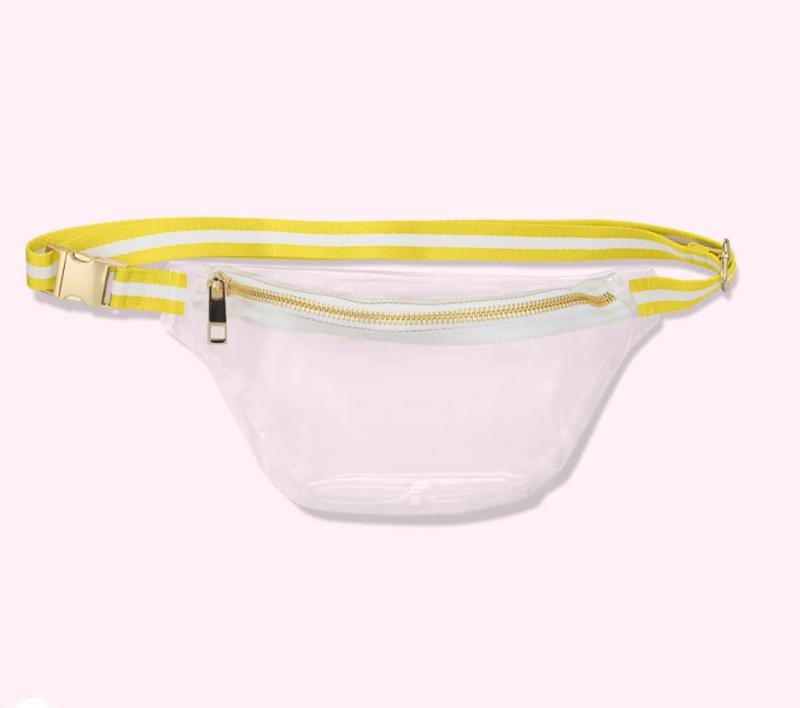 Transparent PVC Fanny Pack Waterproof Outdoor Chest Bag