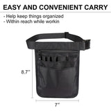 Multi-Compartment Nurse Fanny Pack Utility Waist Pack
