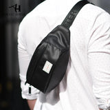 Men Fanny Pack Casual Waist Bags Money Phone Belt Belly Bag Oxford Cloth