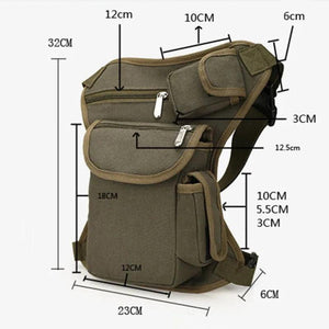 Canvas Leg Pack for Men