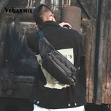 Men Casual Functional Fanny Pack Waterproof Waist Bag for Travel