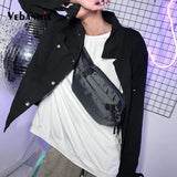 Men Casual Functional Fanny Pack Waterproof Waist Bag for Travel