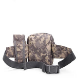 Tactical Water Bottle Waist Bag Camouflage Hiking Climbing Pack
