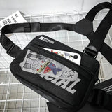 Tactical Chest Utility Bag Men Hip-hop Functional Vest Streetwear Chest Bags