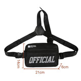 Tactical Chest Utility Bag Men Hip-hop Functional Vest Streetwear Chest Bags