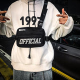 Tactical Chest Utility Bag Men Hip-hop Functional Vest Streetwear Chest Bags