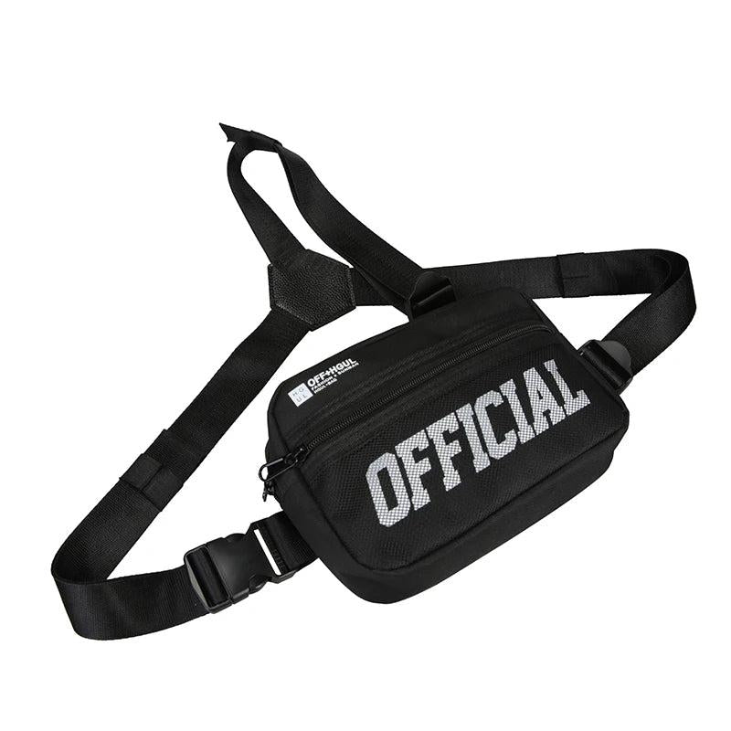 Tactical Chest Utility Bag Men Hip-hop Functional Vest Streetwear Chest Bags