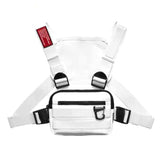 Oxford Cloth Chest Rig Bag Hip Hop Multifunctional Harness Chest Waist Pack Bags