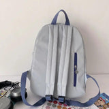 Waterproof Canvas Backpack Big Capacity School Book Bag