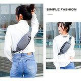 Waterproof Casual Waist Pack for Men Women Bag Bum Hip Shoulder Crossbody
