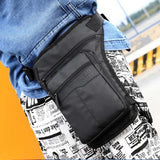 Oxford Men Waist Leg Drop Bag Military Assault Hip Bum Bags Belt Male Travel