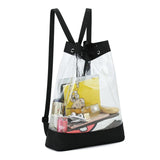 Clear Drawstring Backpack, See Through Bag