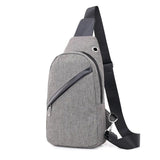 Men Anti-theft Chest Pack Water Repellent Shoulder Bag
