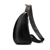 Unisex Chest Bag Waterproof PVC Laser Hard Shell Cross-Body Pack