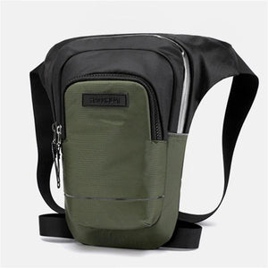 Men Reflective Waist Fanny Bag Leg Thigh Pack