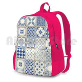 Azulejo Lisbon Lisboa Outdoor Sports Backpack
