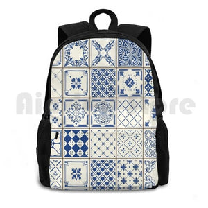 Azulejo Lisbon Lisboa Outdoor Sports Backpack