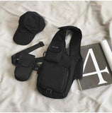Hip Hop Chest Rig Bag Functional Tactical Harness Chest Bags
