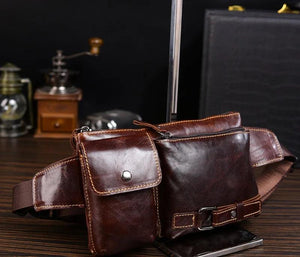 Medieval Style Backpack with Fanny Pack